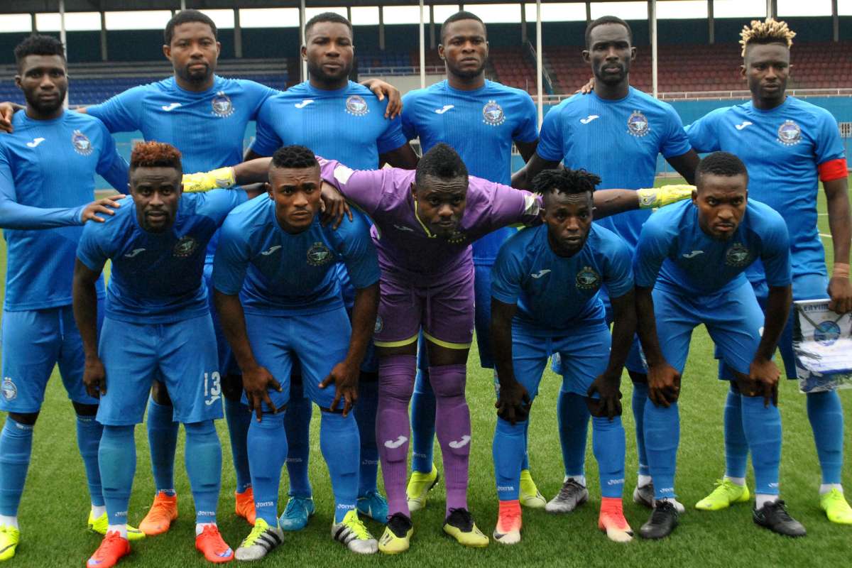 Enyimba face Pyramids of Egypt