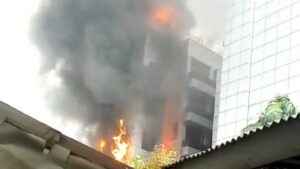 NPA office set ablaze