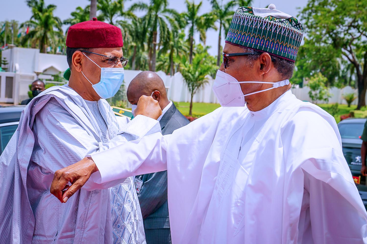Buhari receives President of Niger