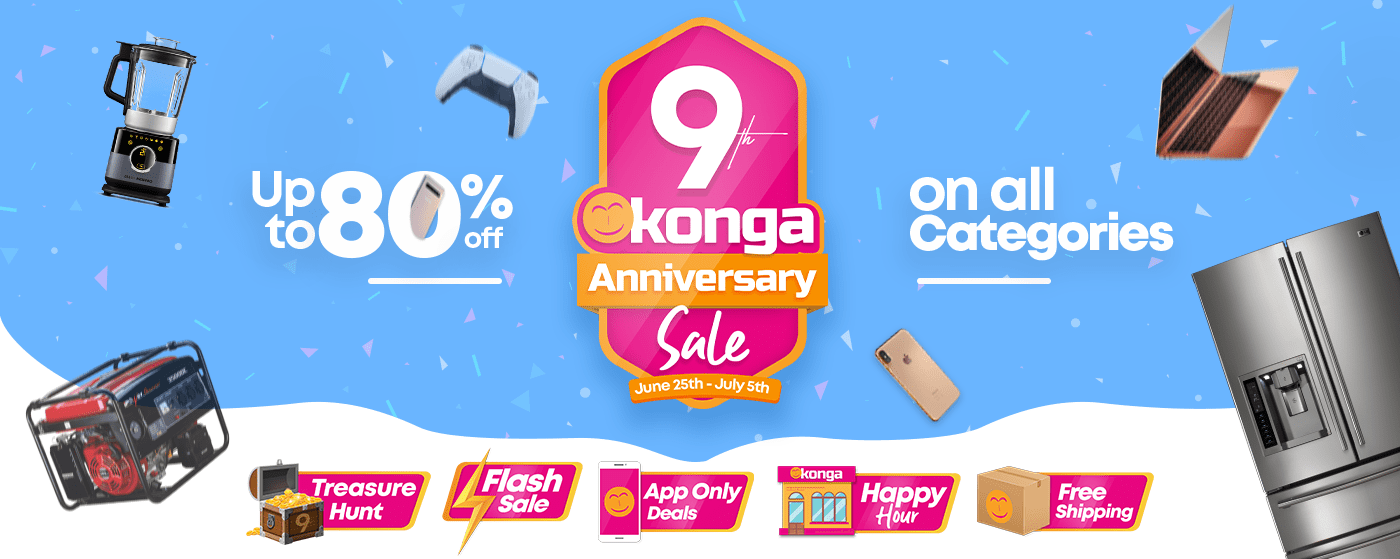 Konga 9th anniversary