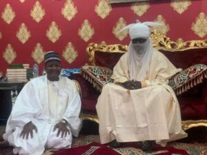 Danbatta with Ado Bayero