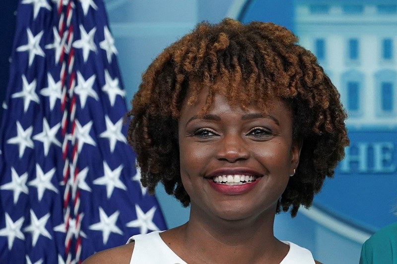 Karine Jean-Pierre, first Black woman White House press secretary, assumes duty