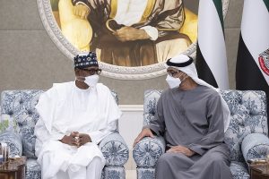 Buhari in UAE