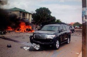 Terrorists attack Buhari advanced team
