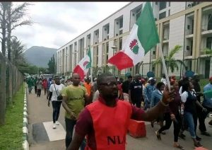 NLC ASUU procession