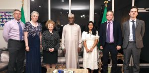 Atiku hosts UK delegation