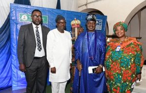 The Olubadan with NCC management delegation