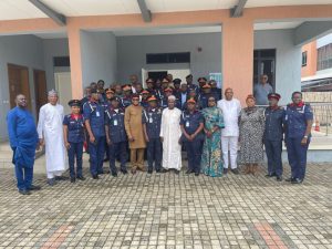 NCC and NSCDC official in a group photo