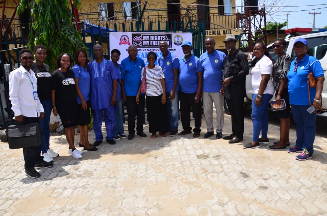 Members of JDPC and Headfort Foundation at the seminar for officers, Festac Division