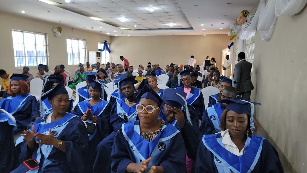 Cross section of trainees at the inauguration on Wednesday, May 8, 2024 at the Lagos Campus of Digital Bridge Institute