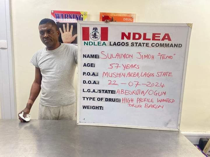 After years of evading arrest, NDLEA nabs most wanted Lagos drug baron